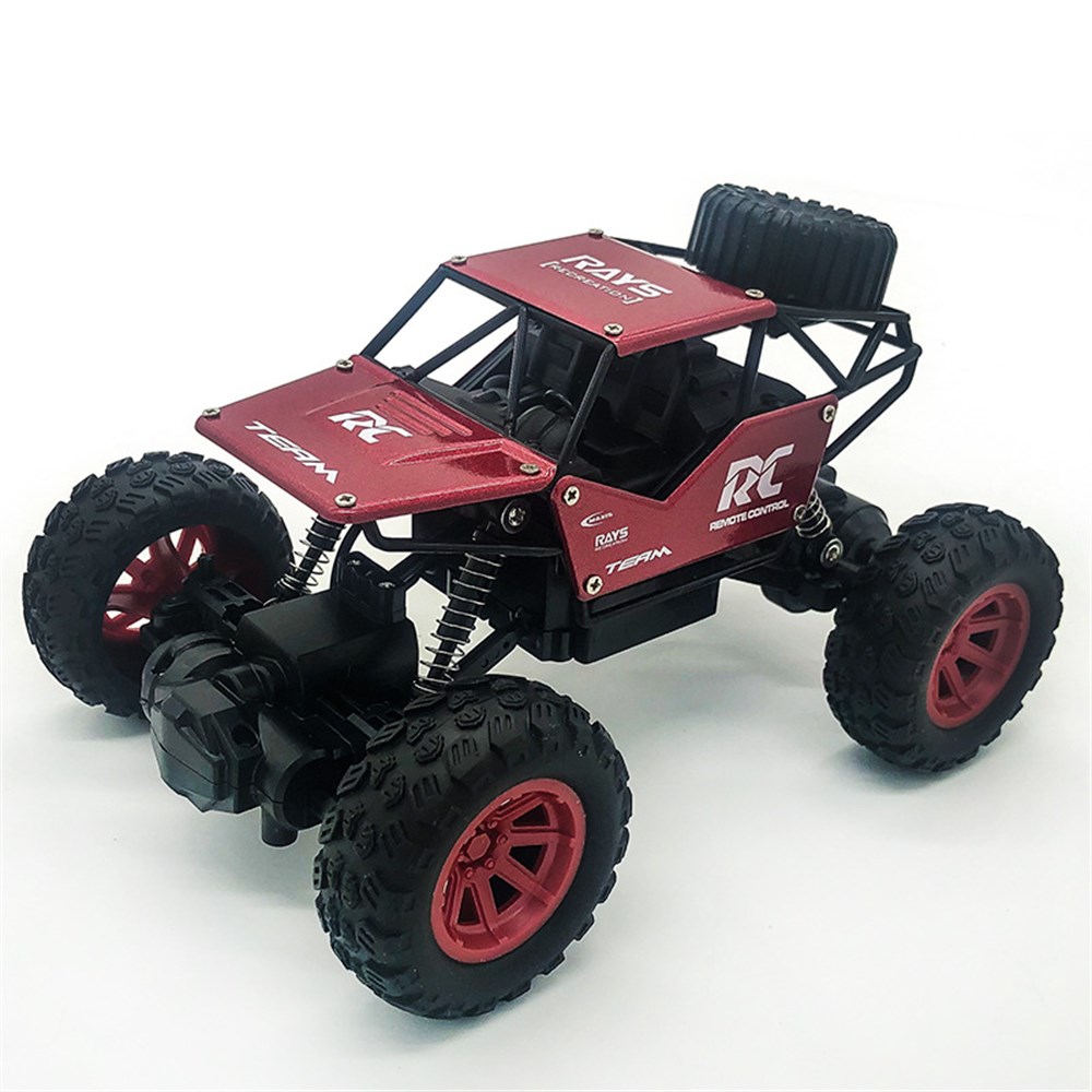 1:12 Büyük Boy Metal Tırmanan 4x4 Arazi Aracı - siyah
