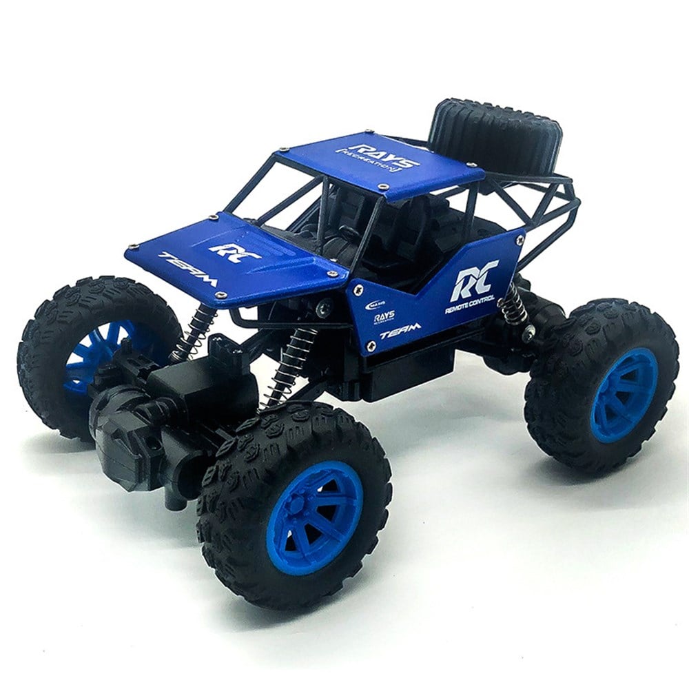 1:12 Büyük Boy Metal Tırmanan 4x4 Arazi Aracı - siyah