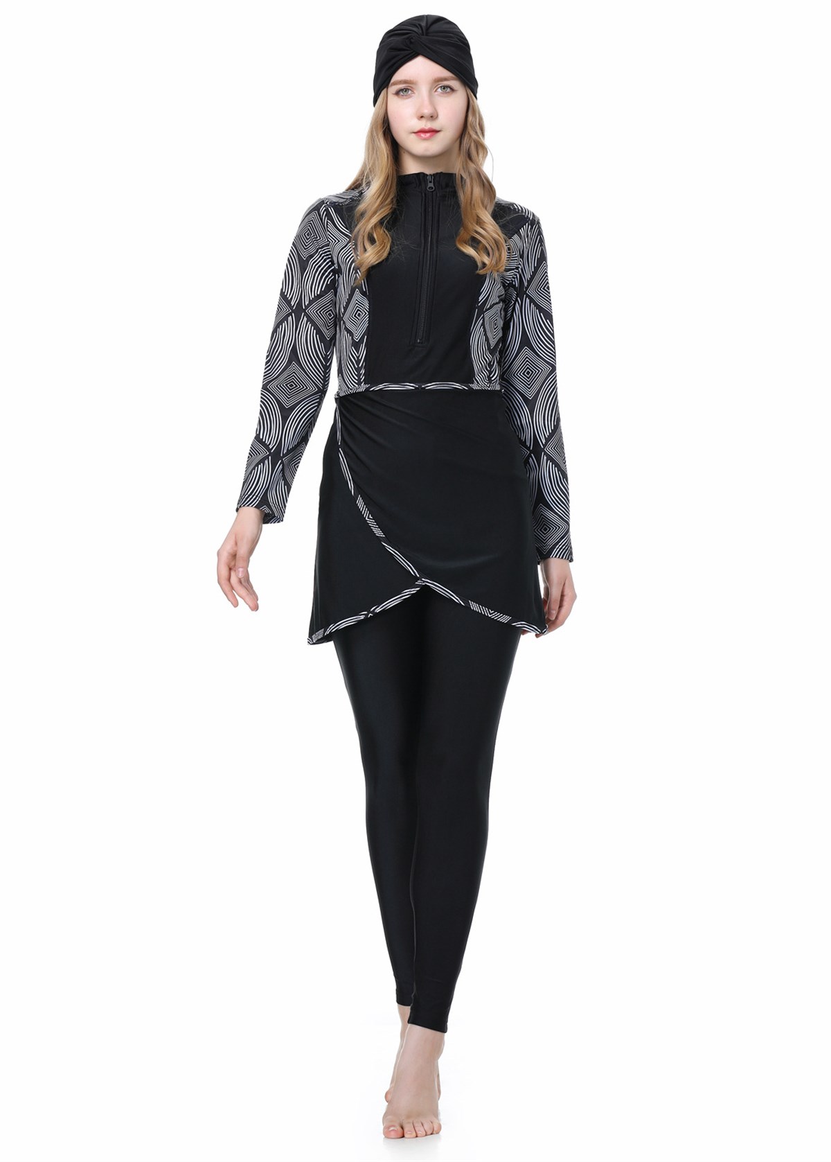 2022 Müslüman Üç Parça Mayo