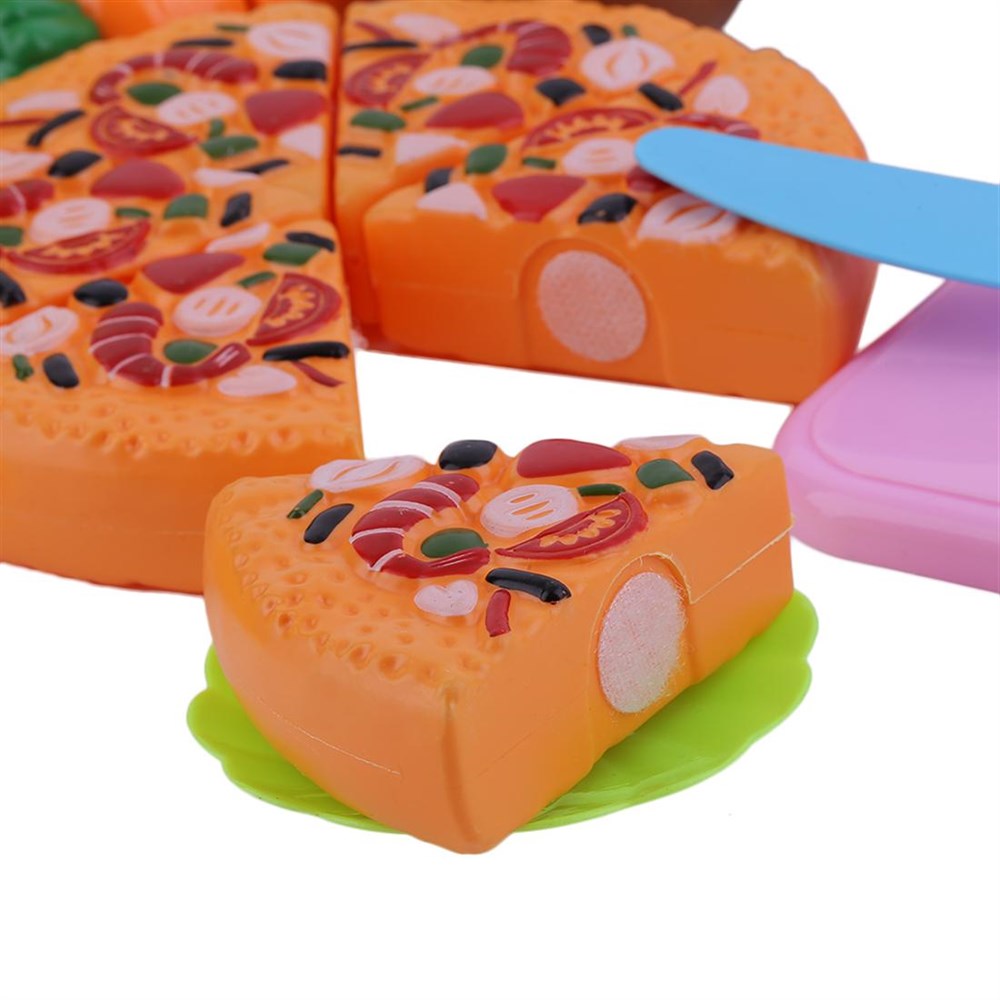 24 Adet Meyve Ve Pizza Oyuncak Seti