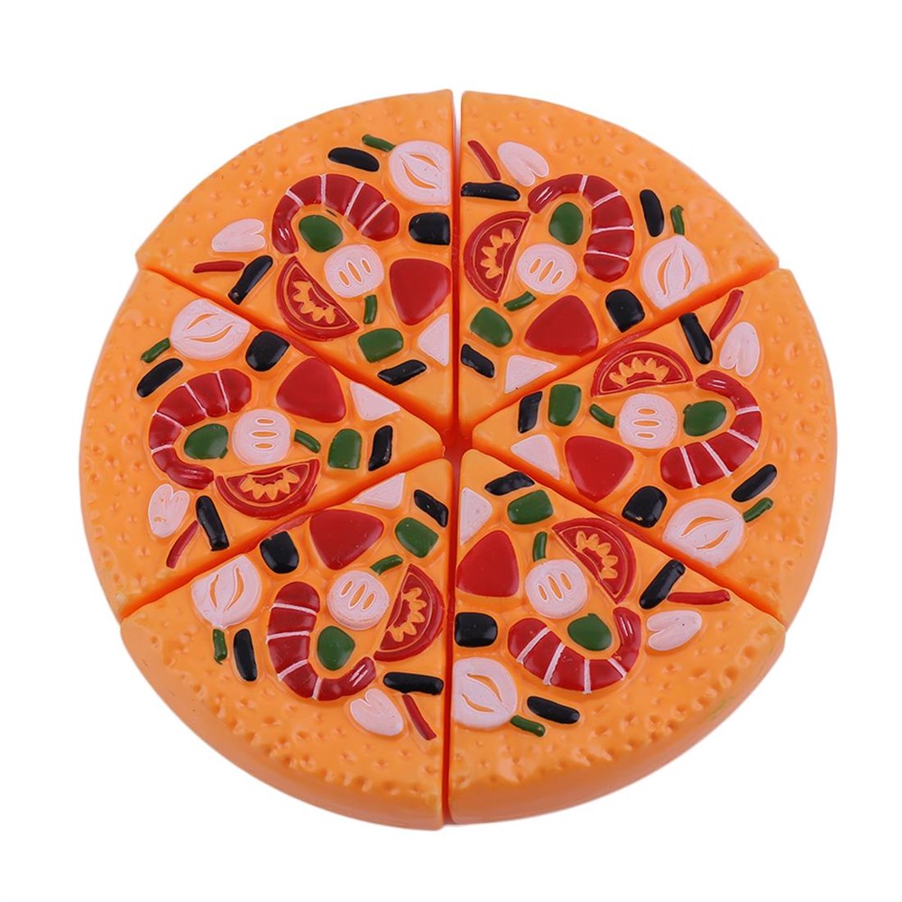 24 Adet Meyve Ve Pizza Oyuncak Seti
