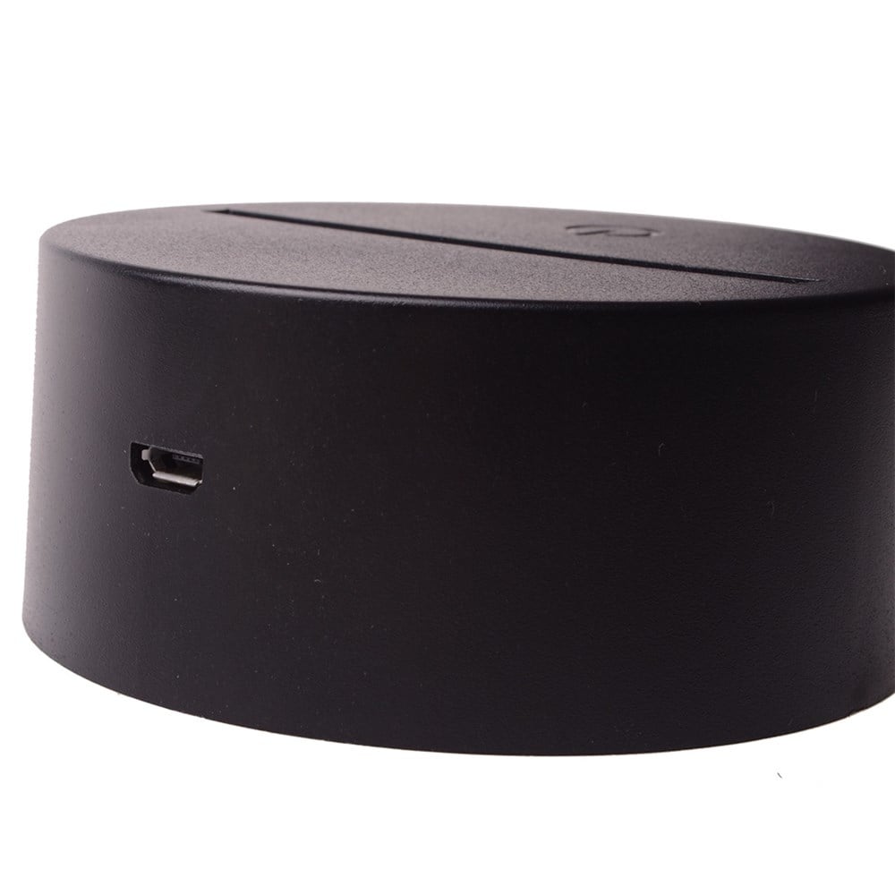 3D Akrilik Dekoratif Masa Lambası - Kafatası Desen