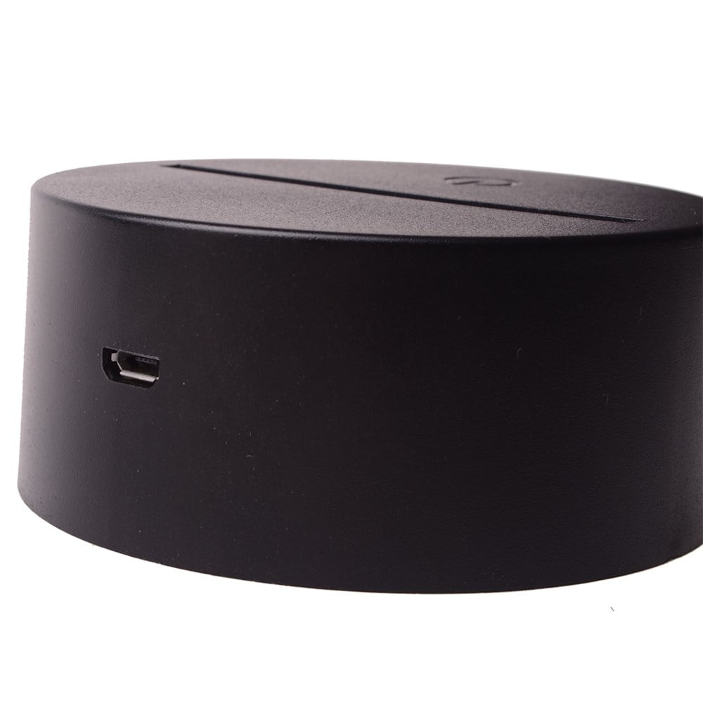 3D Akrilik Dekoratif Masa Lambası - Yerküre Desen