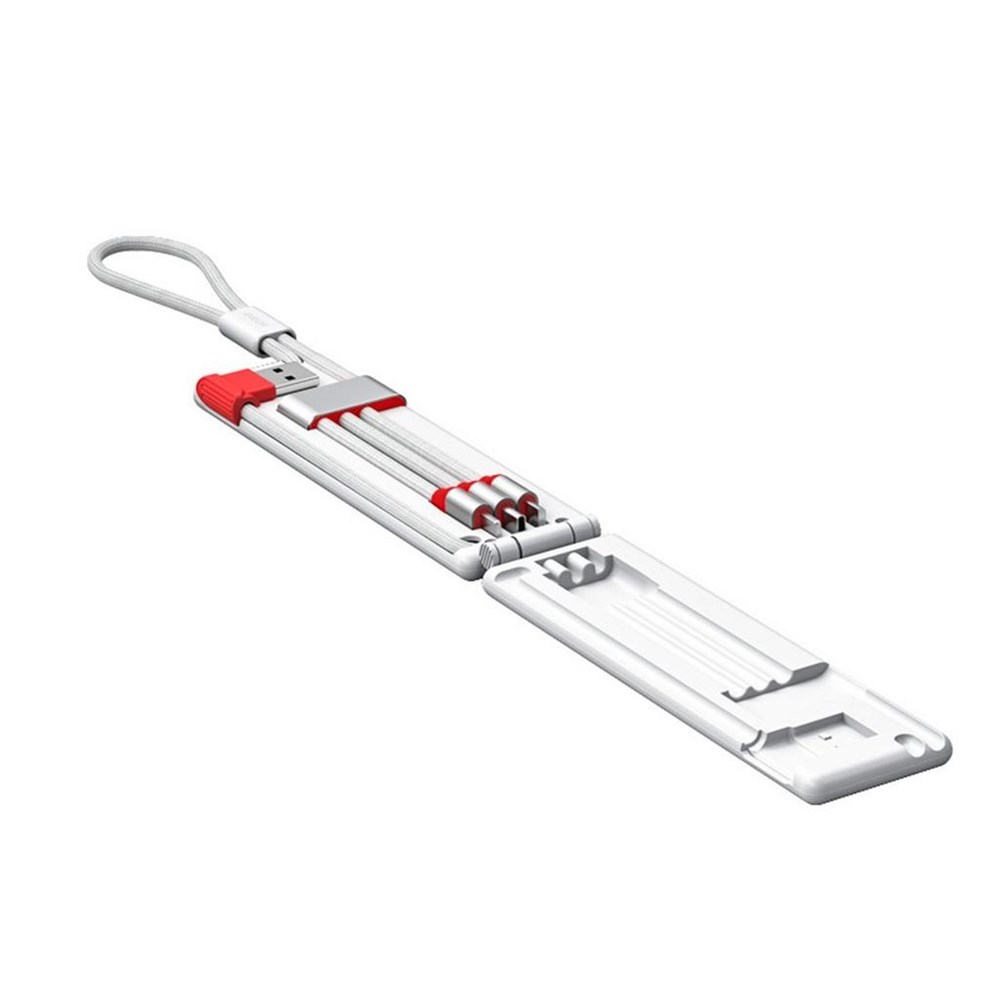 3'ü 1 Arada IOS, Android Ve Xiaomi Uyumlu Hızlı Şarj Kablosu