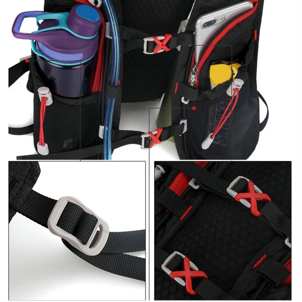 5 Litre Koşu Bisiklet Outdoor Trekking Hiking Su Geçirmez Sırt Çantası 