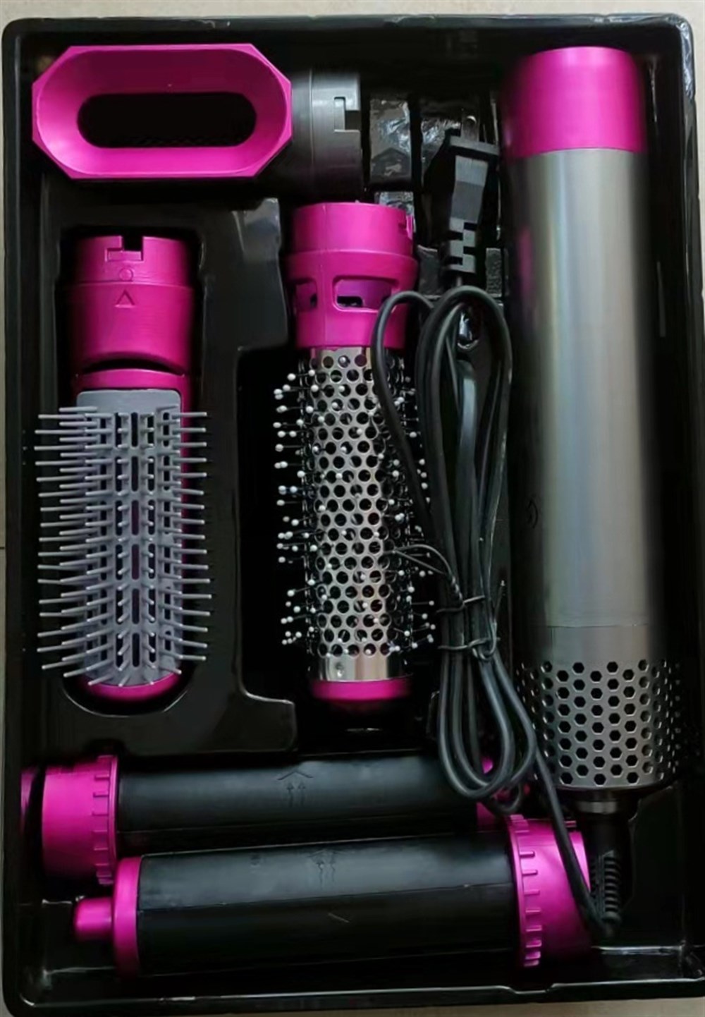 5'i 1 Arada Sıcak Hava Çok Fonksiyonlu Saç Kurutma Makinesi