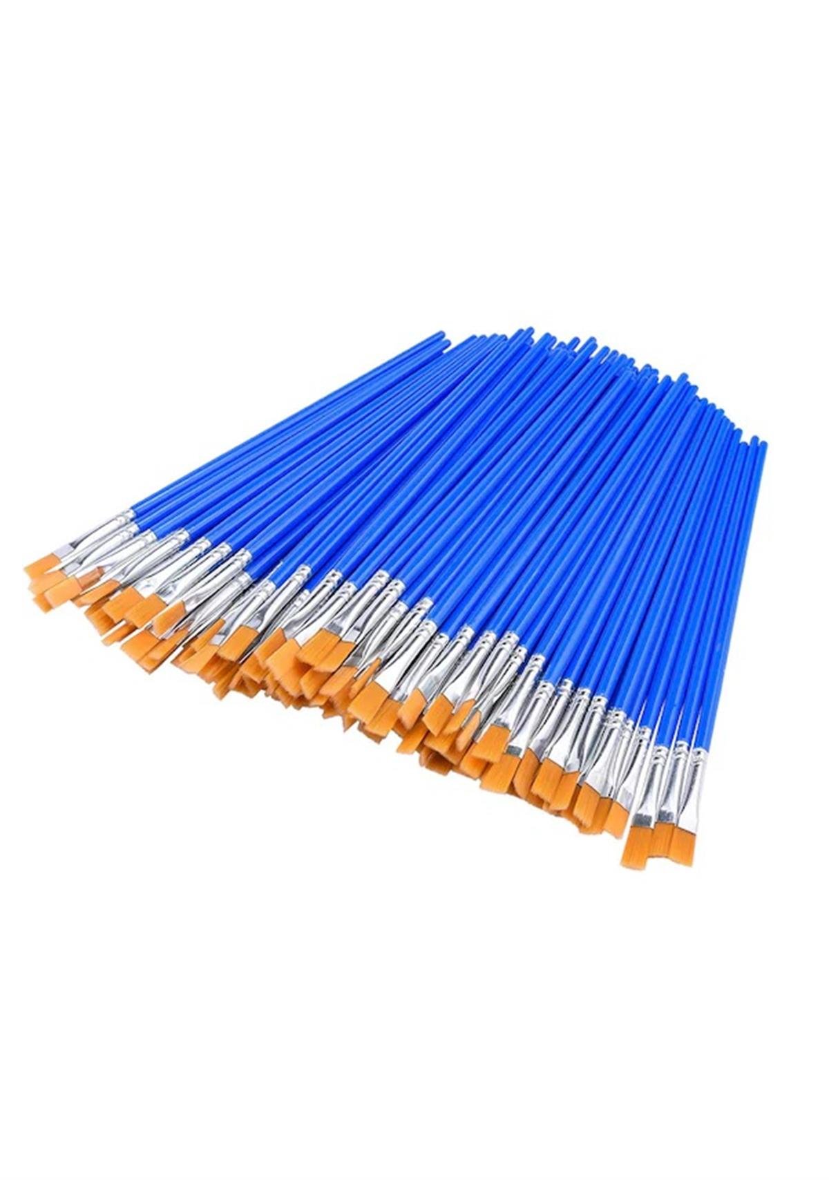 60 Adet Düz Boya Fırçaları