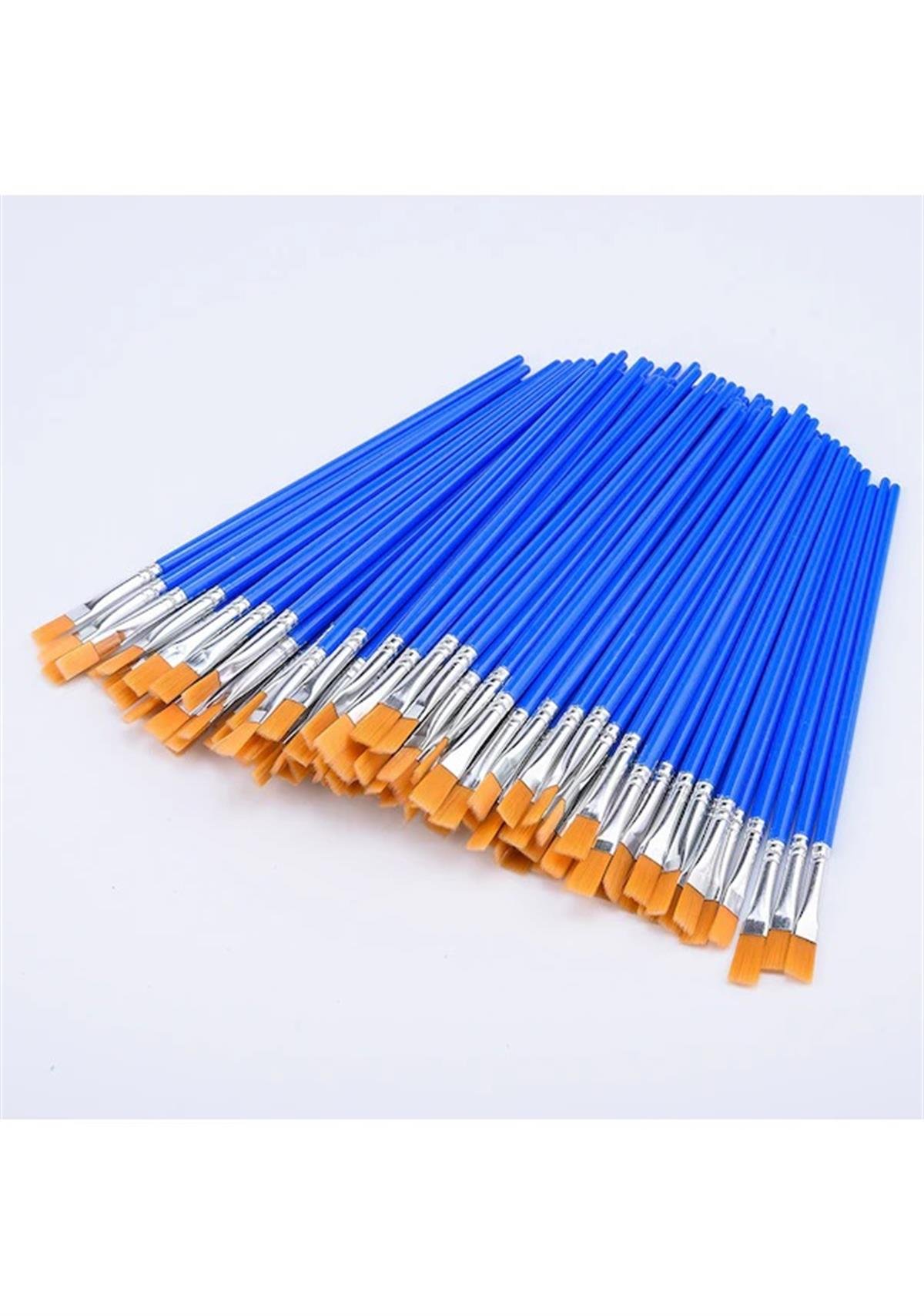 60 Adet Düz Boya Fırçaları