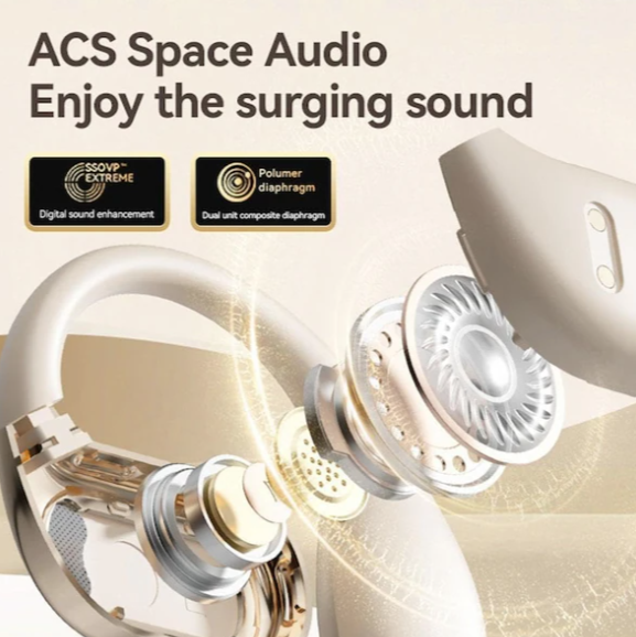 AI Akıllı Çeviri M76 Evrensel Kablosuz Gürültü Azaltma Bluetooth Kulaklık