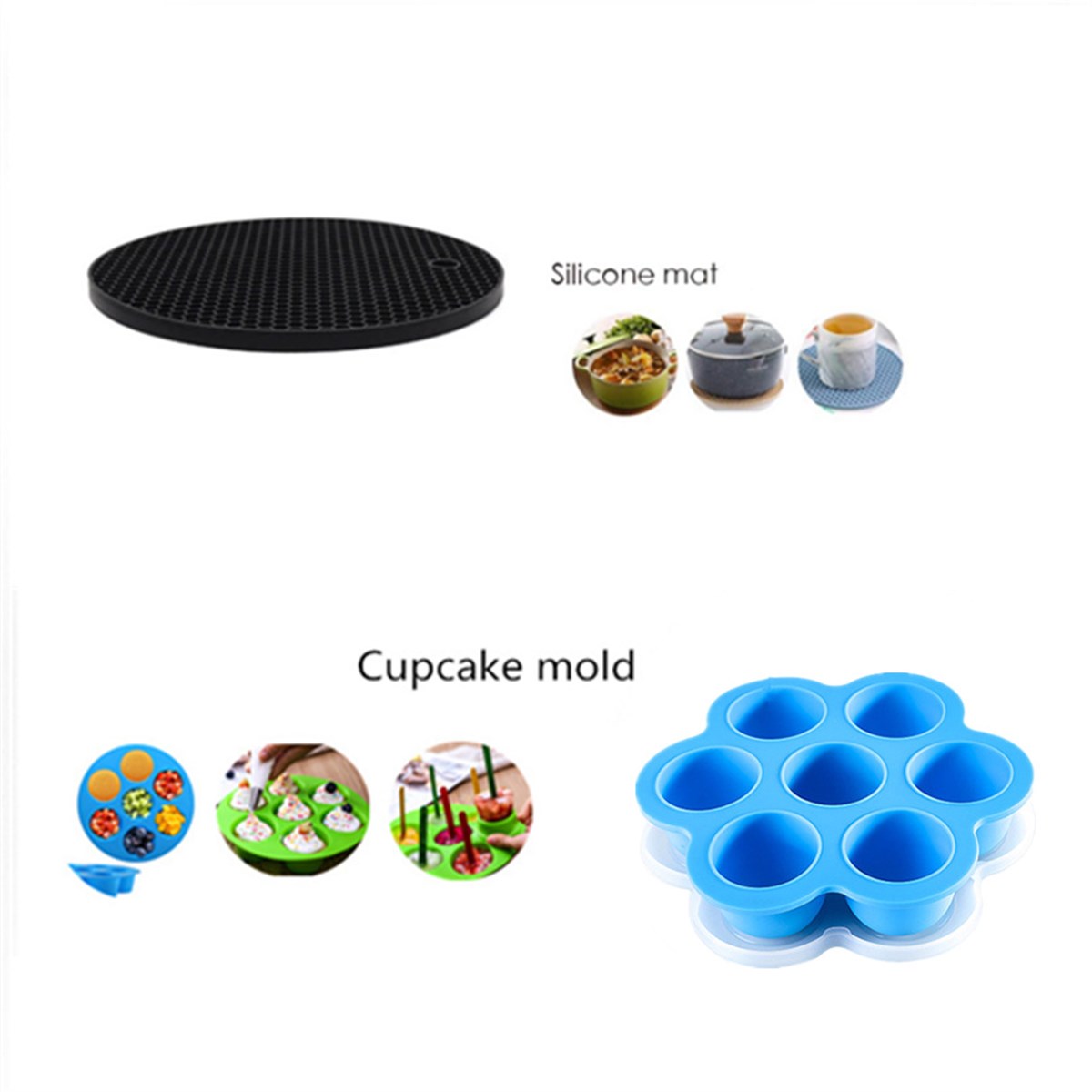 Air Fritöz Aksesuarları Tüm Markalara Uygun Kare