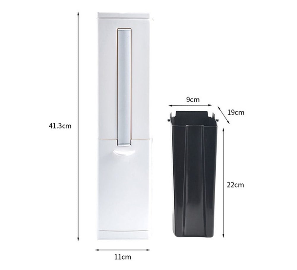 Banyo Tuvalet Fırçası Çöp Kutusu Seti