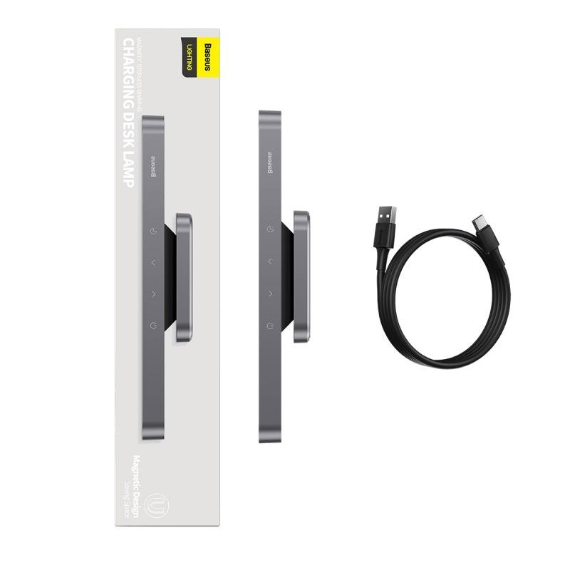 Baseus Polham Manyetik Mıknatıslı Duvar, Masa, Yatak, Mutfak Lambası, Işık Ayarlamalı Dokunmatik