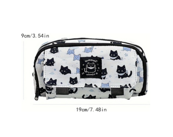 Büyük Kapasiteli Çok Fonksiyonlu Dayanıklı Polyester Şık Kalem Kutusu