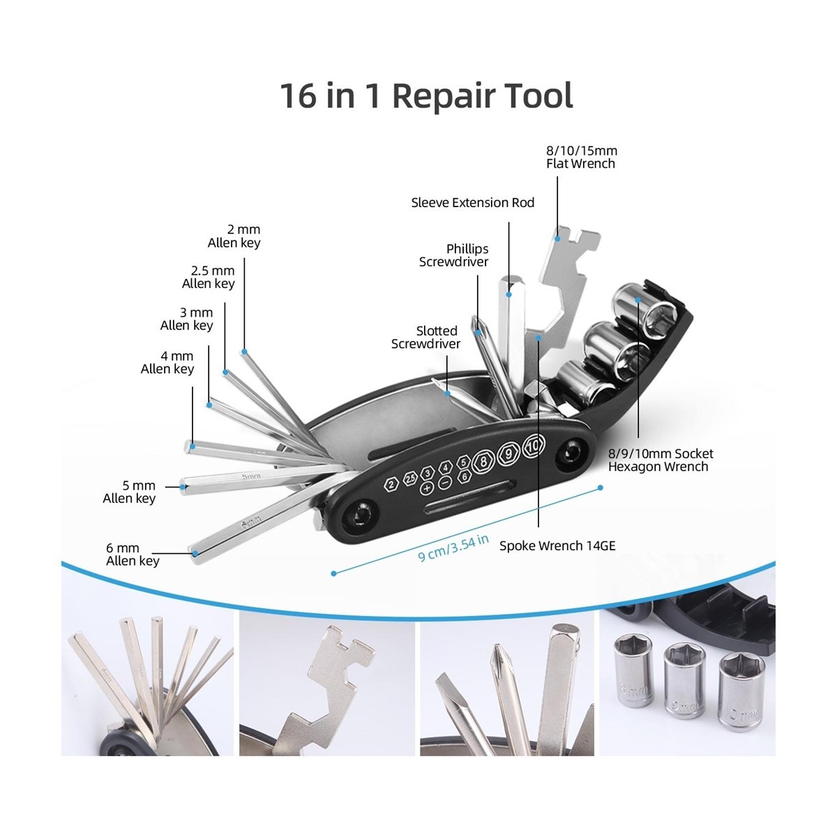Catteo Bisiklet Tamir Alet Seti