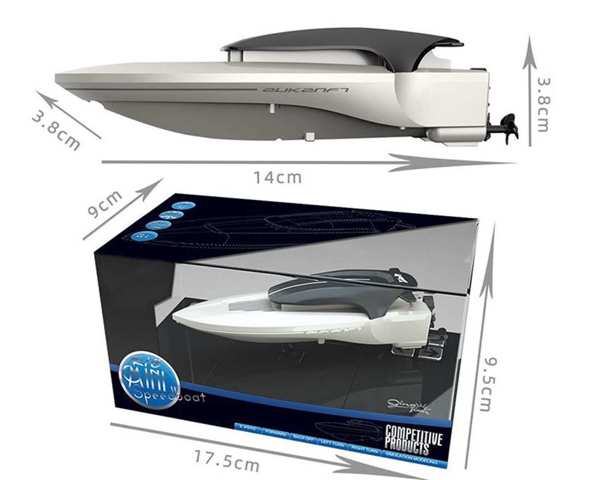 Çocuk 2.4G Kablosuz Uzaktan Kumandalı Sürat Teknesi