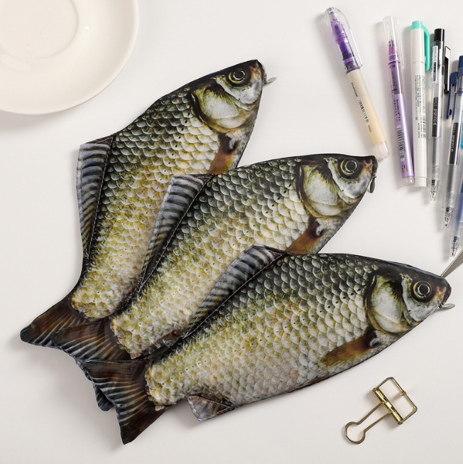 Crucian Sazan balığı Kalem Kutusu