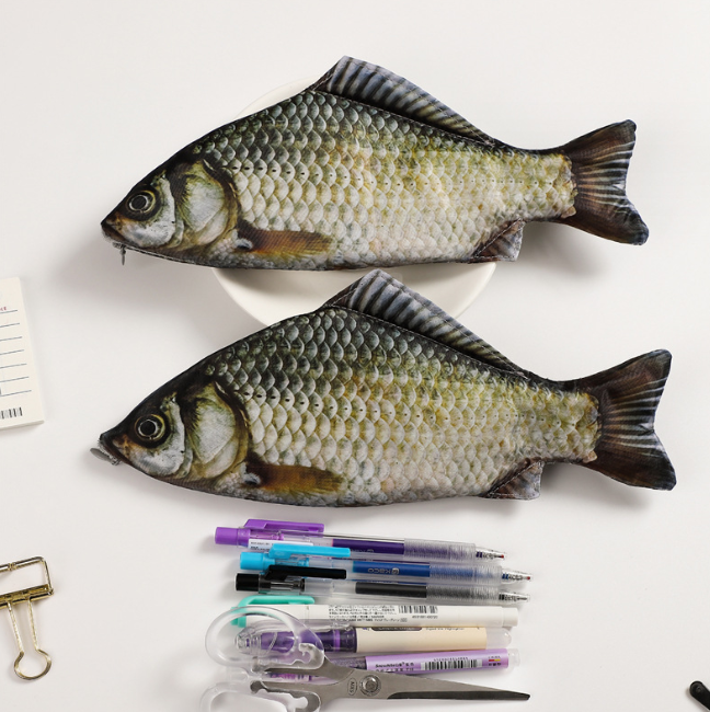 Crucian Sazan balığı Kalem Kutusu