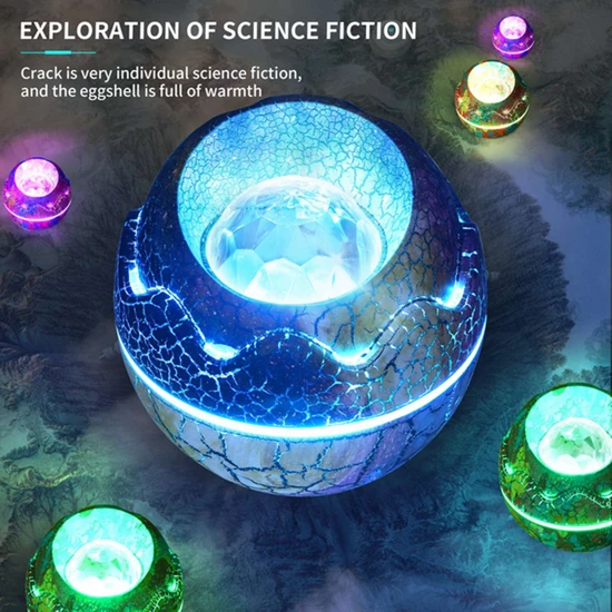 Decisive Gece Lambası Galaksi Işık Projektörü - Mavi