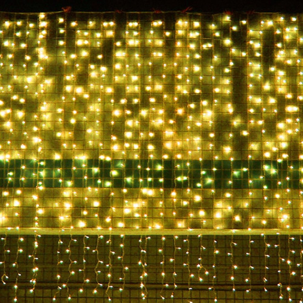 Dekoratif LED Perde Aydınlatması - Beyaz