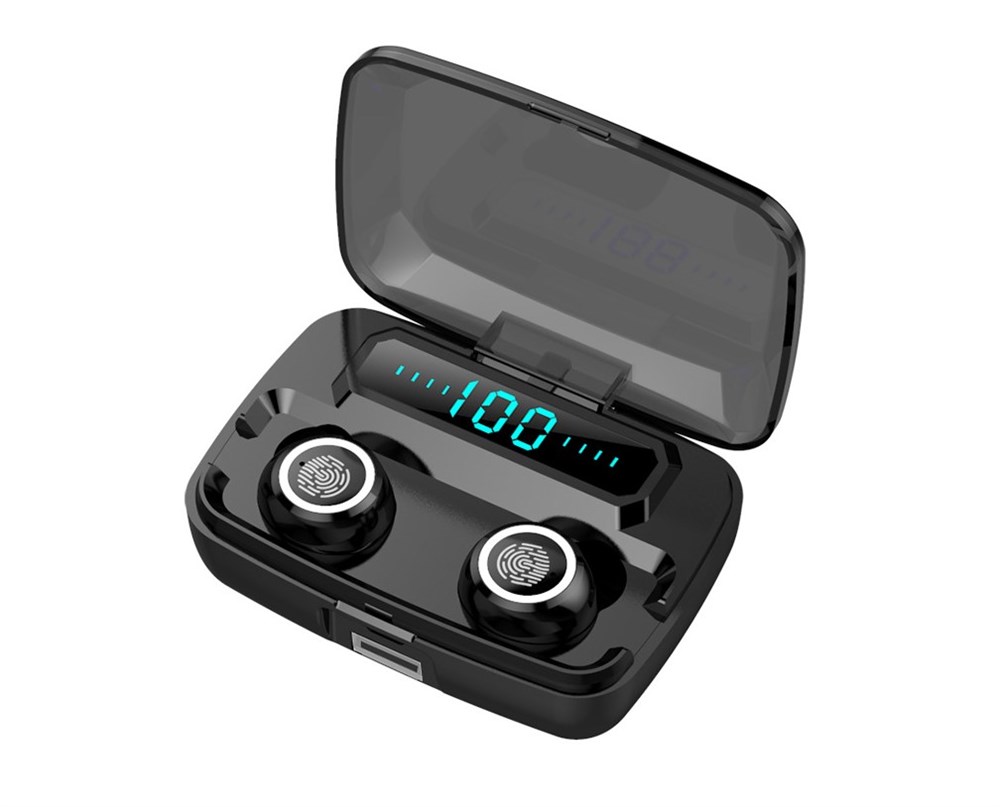 Dijital Ekranlı Bluetooth 5.0 Kablosuz Kulaklık