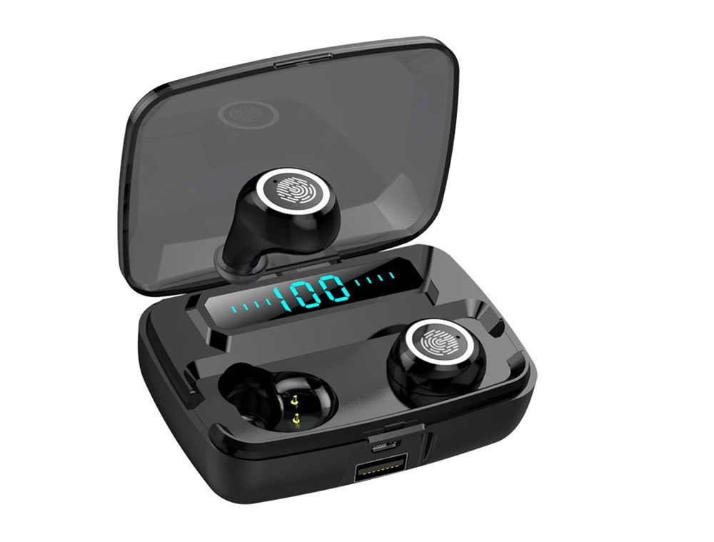 Dijital Ekranlı Bluetooth 5.0 Kablosuz Kulaklık