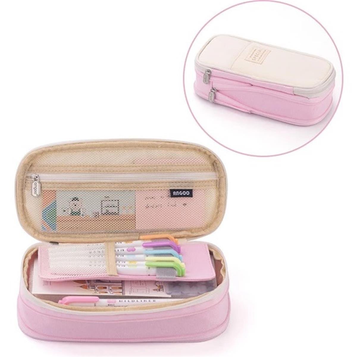 Dmxtop Sevimli Büyük Kapasiteli Kalem Kutusu