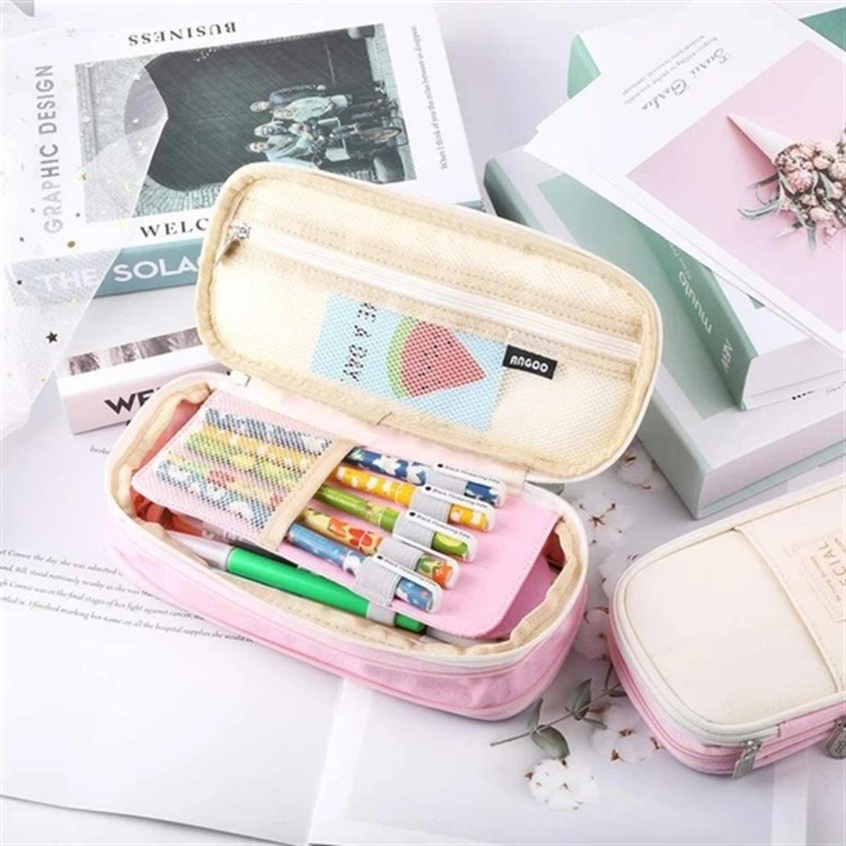 Dmxtop Sevimli Büyük Kapasiteli Kalem Kutusu