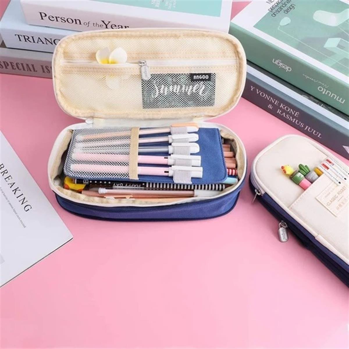 Dmxtop Sevimli Büyük Kapasiteli Kalem Kutusu