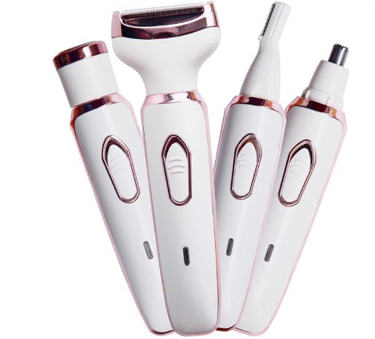 Dördü Bir Arada Bayan Tıraş Makinesi Kadın Tıraş Makinesi