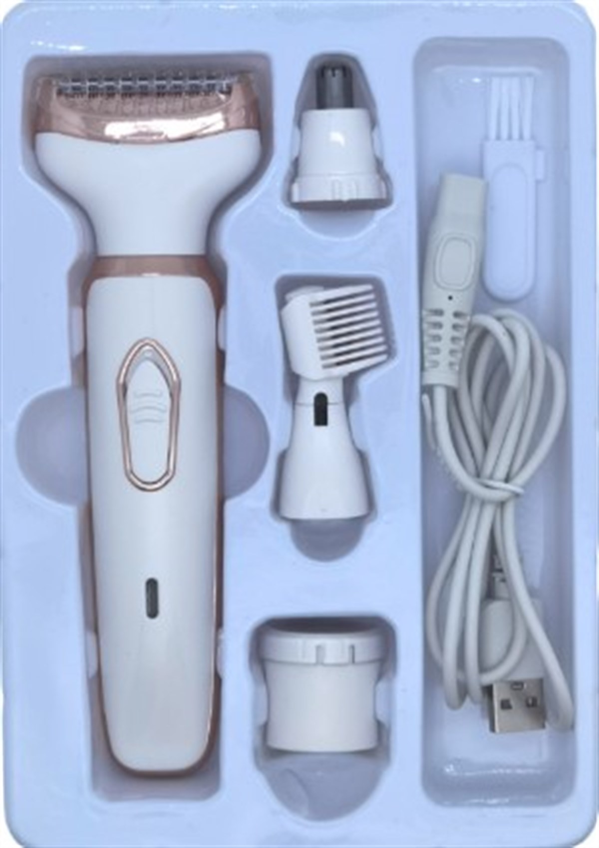 Dördü Bir Arada Bayan Tıraş Makinesi Kadın Tıraş Makinesi