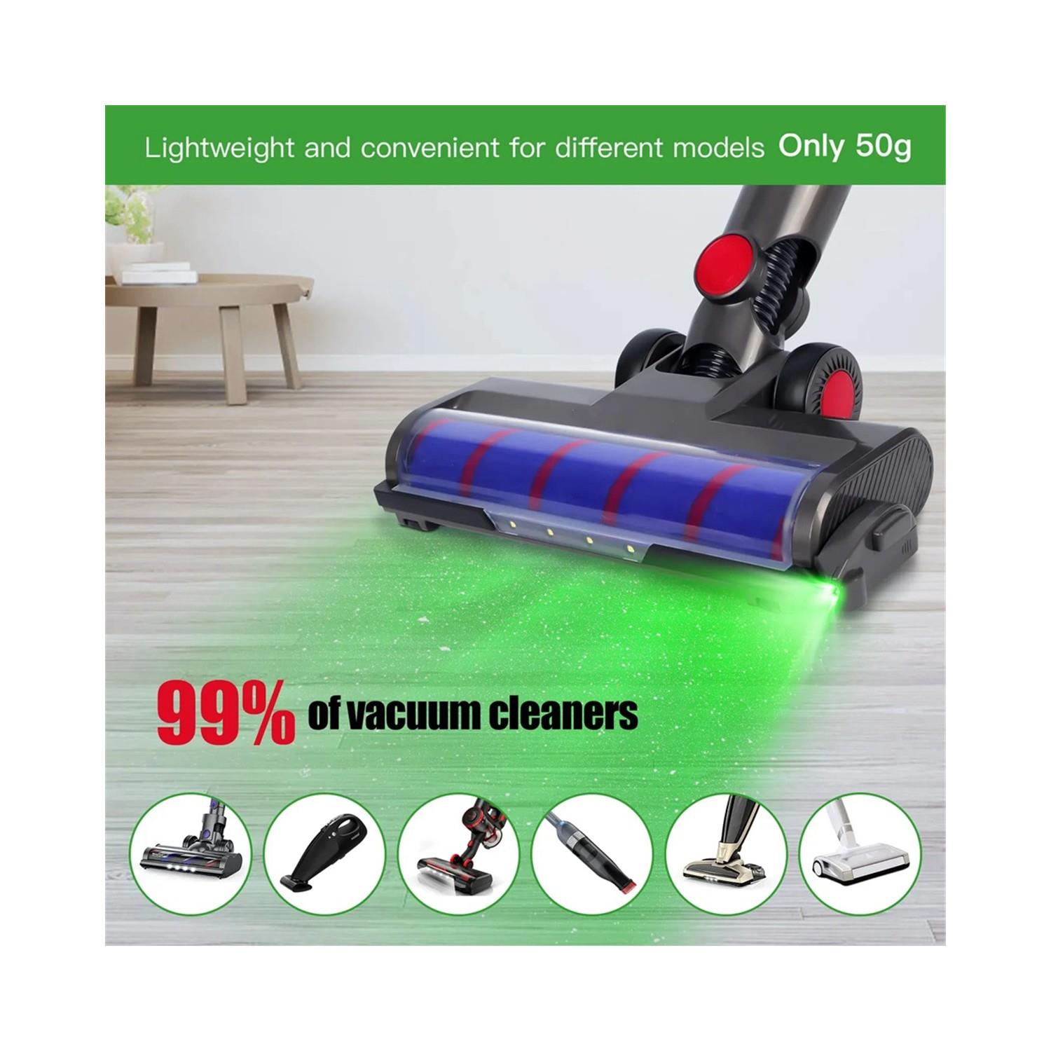 Elektrikli Süpürge Lazer Işıkları Toz Göstergesi LED Lamba Tozu Işık Altında Açıkça Görünür Evrensel Elektrikli Süpürge Parçaları