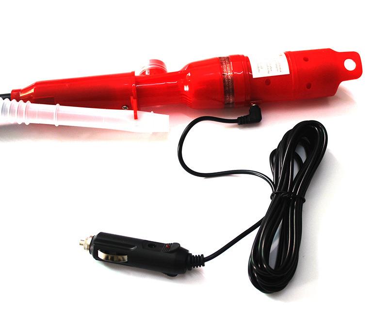 Elektrikli Yağ Su Sıvıları Transfer Pompası Araba Sifon Hortumu Yağ Kırmızısı - Otomotiv Servis Malzemeleri