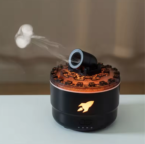 Esansiyel Yağ Aroma Difüzörü Aroma LED Renkli Nemlendirici Hava Tazeleyici 