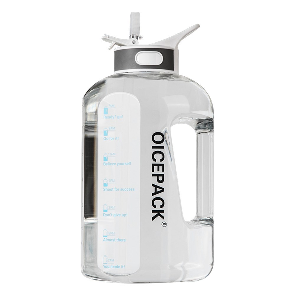 Fitness Veya Kamp İçin 2500ml Kapasiteli Taşınabilir Büyük Su Şişesi