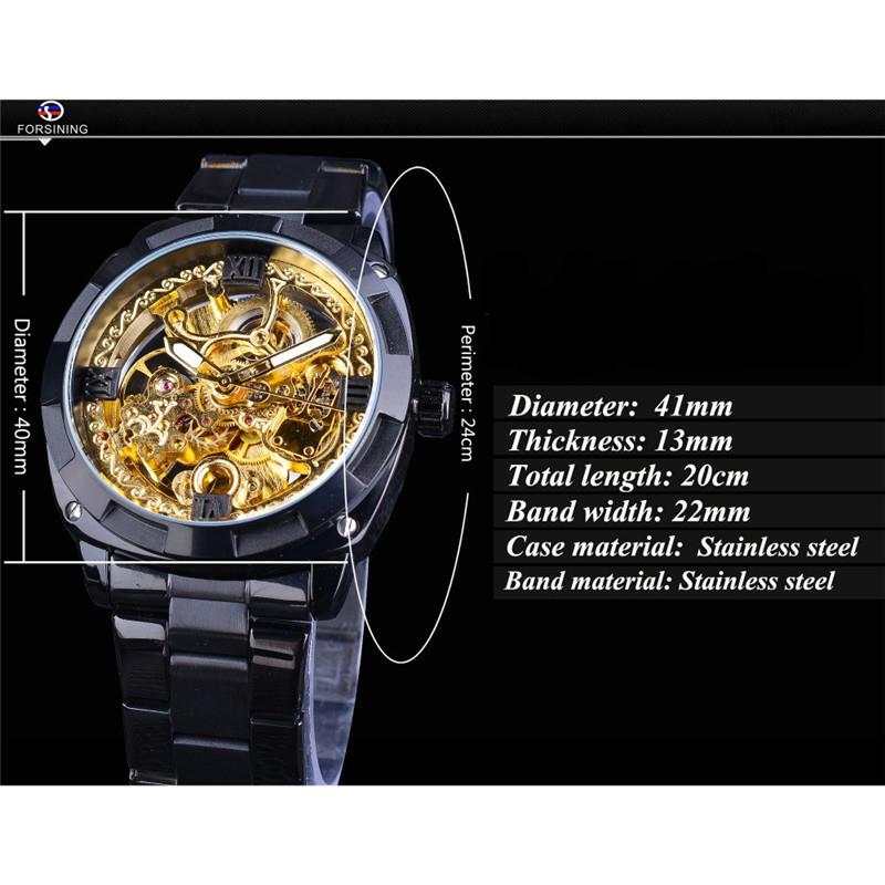 Forsining Erkek Otomatik Sarma Mekanik Saat (Yurt 