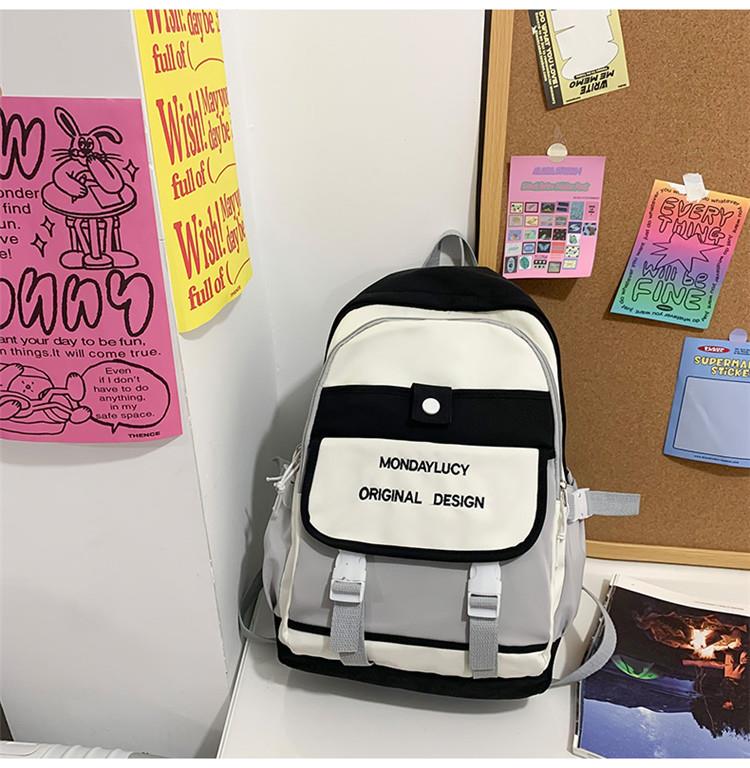 Günlük Sırt Çantası, Asılı Aksesuarlı Sevimli Kız Sırt Çantası, Okul Öğrenci Sırt Çantası