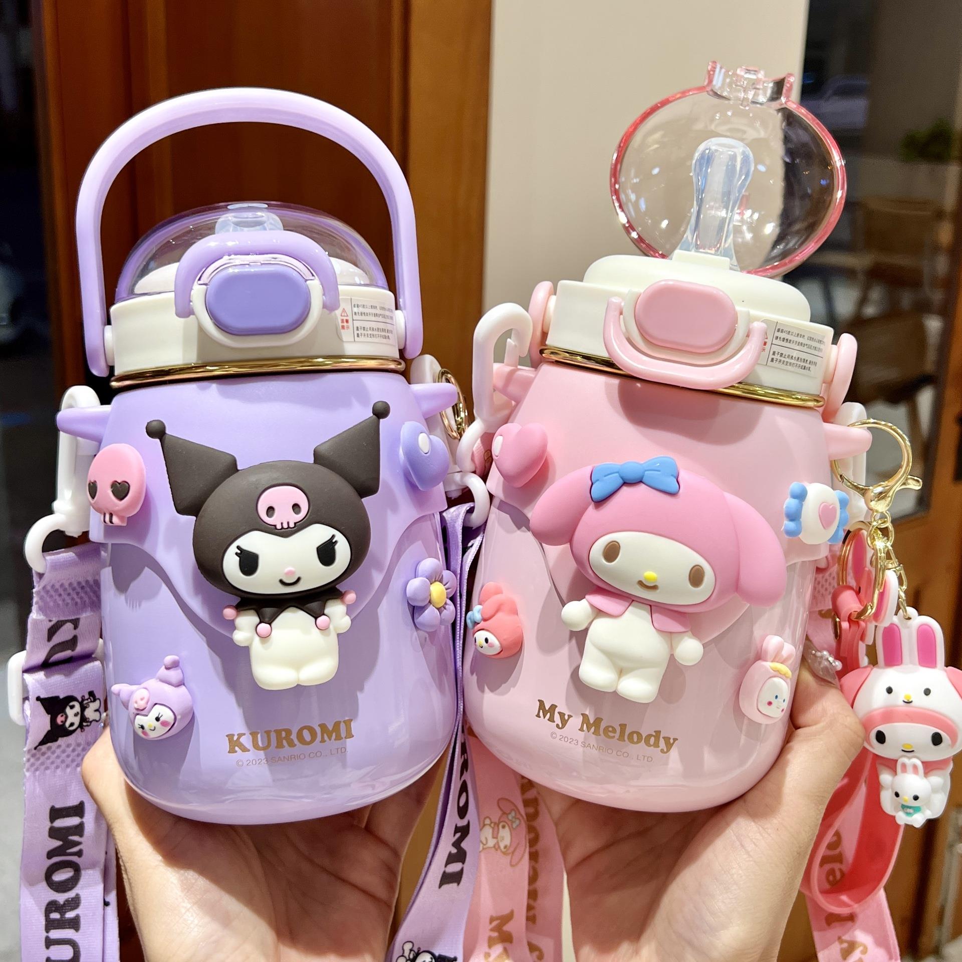 Jolıta Sanrio Kuromi 316 Yalıtımlı Öğrenci Su Şişesi 700 ML