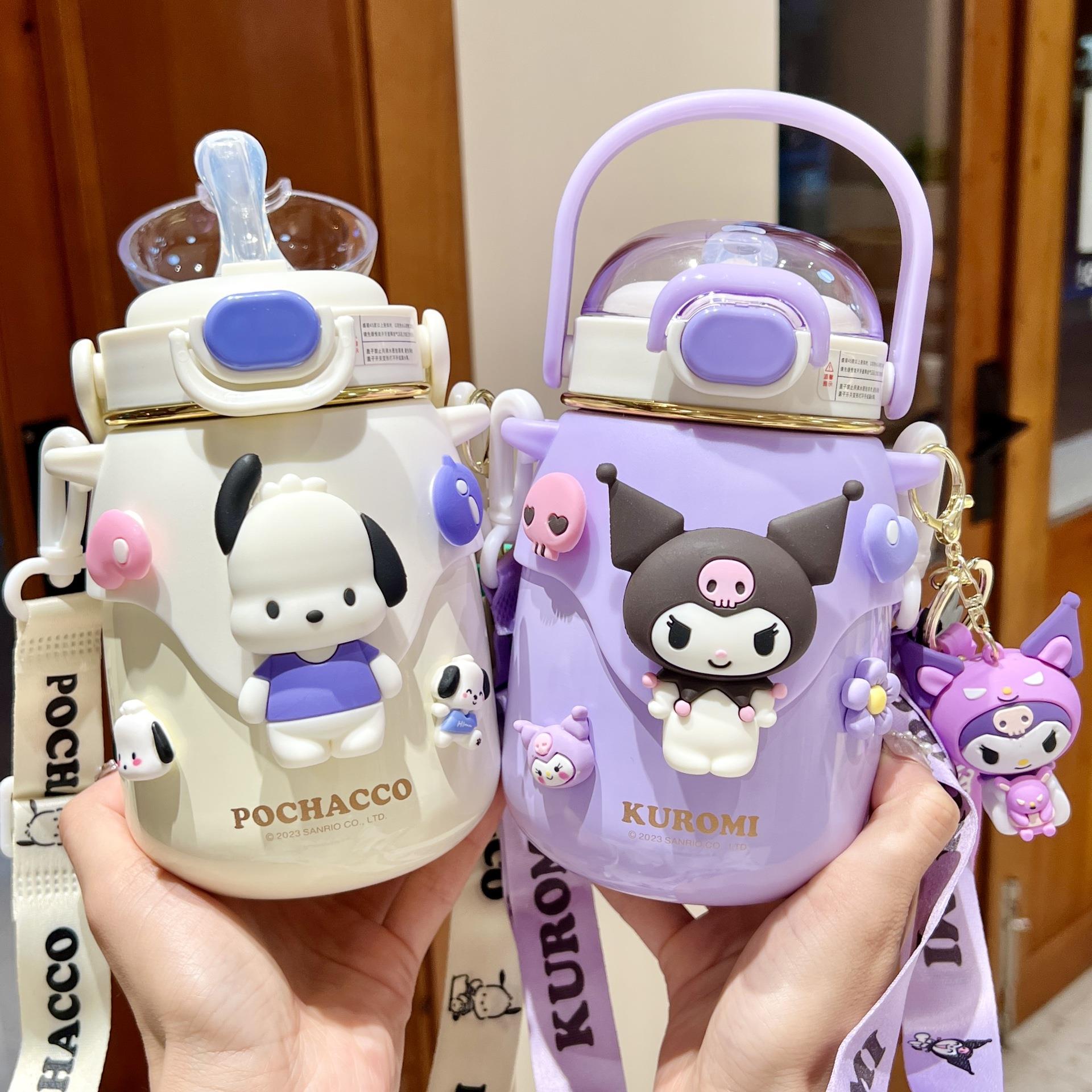Jolıta Sanrio Kuromi 316 Yalıtımlı Öğrenci Su Şişesi 700 ML