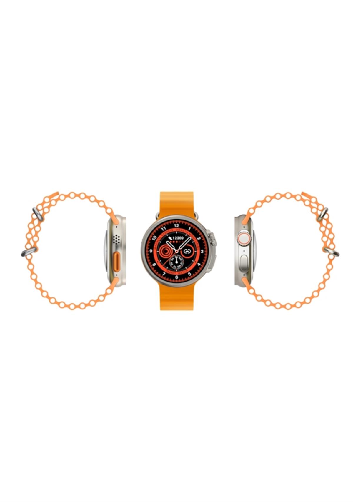 K9 Ultra Pro Bluetooth Arama - Kablosuz Şarj - NFC Akıllı Saat