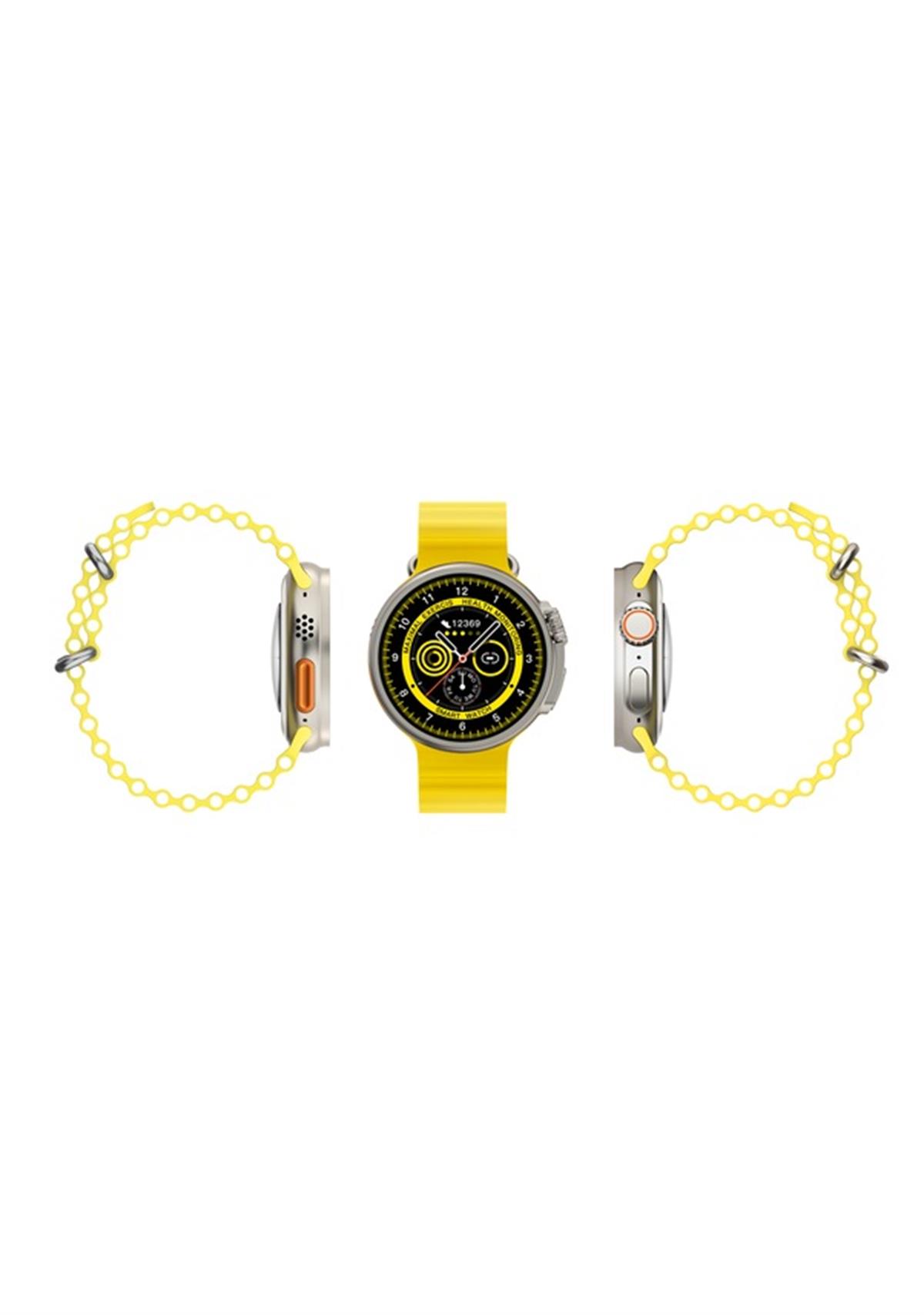 K9 Ultra Pro Bluetooth Arama - Kablosuz Şarj - NFC Akıllı Saat