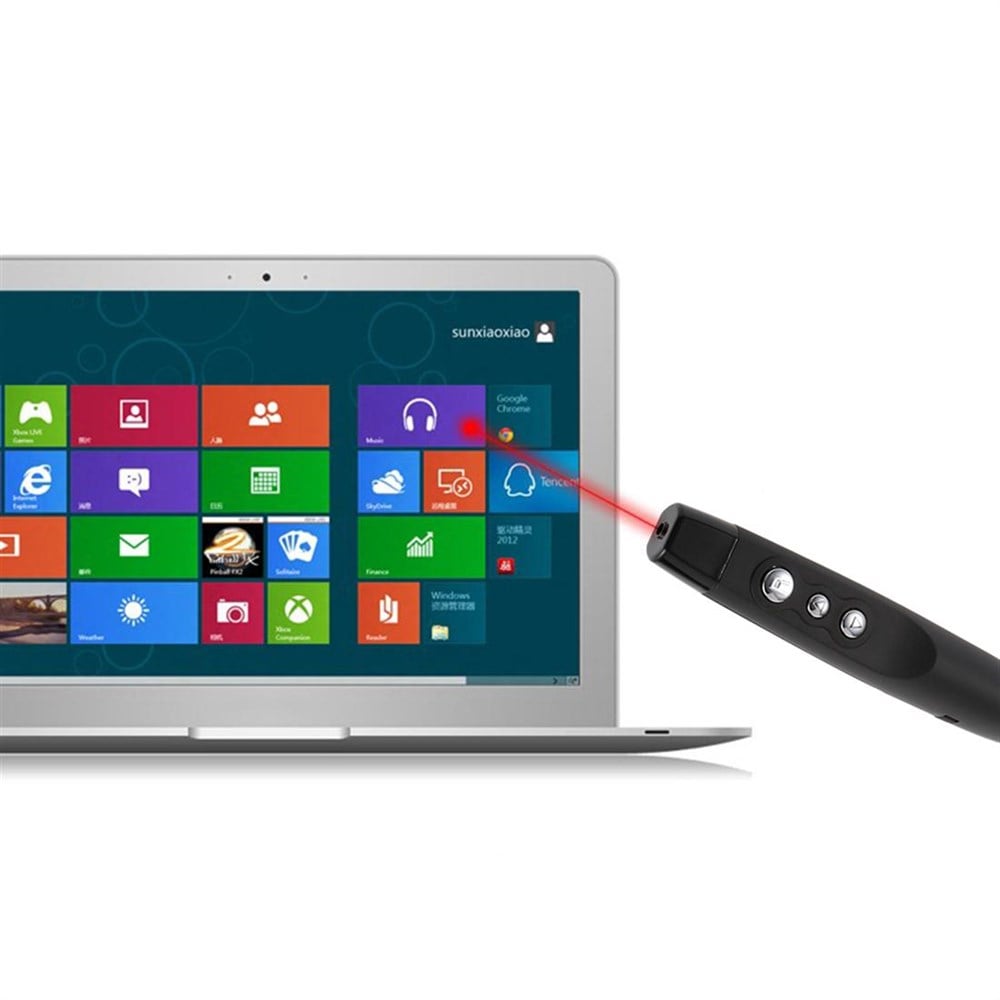 Kablosuz USB Bağlantılı Sunum Lazer Kalemi