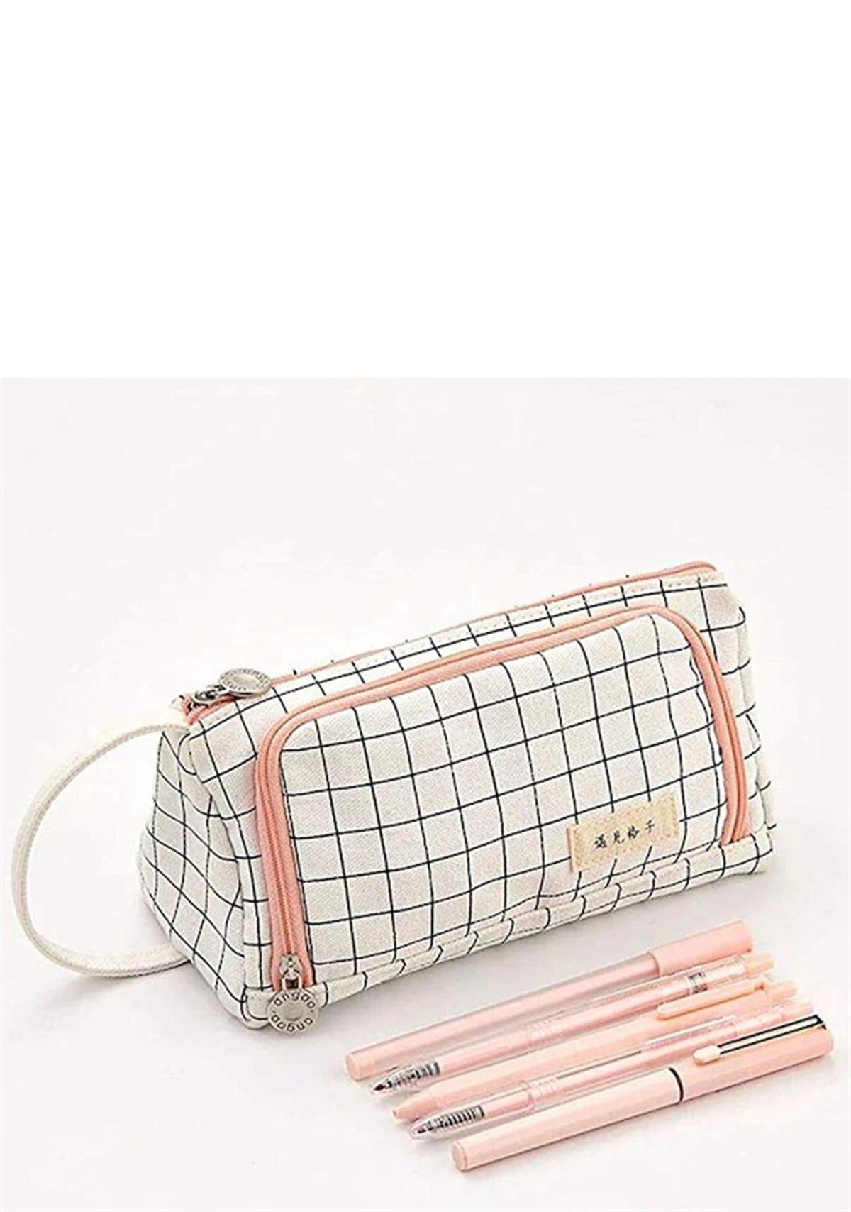 Kalem Kutusu Çift Bölmeli Kalemlik