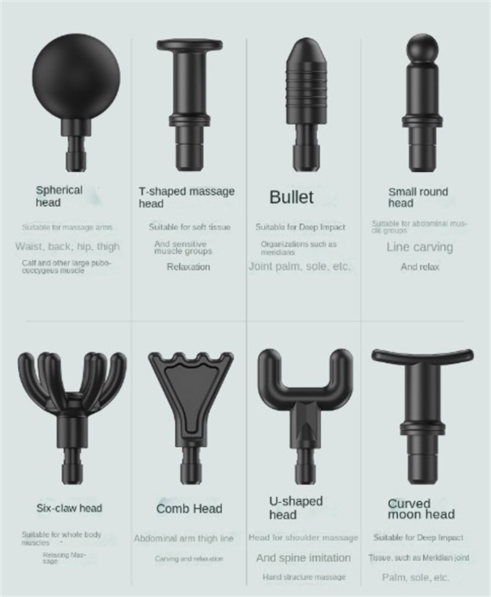 Konka 8 Başlıklı Masaj Aleti