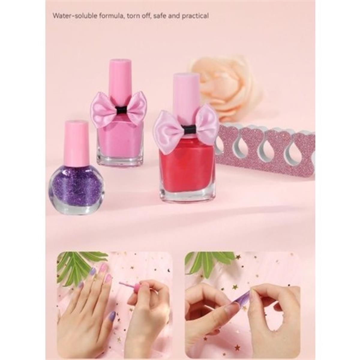 Love Home Lovehome Oyuncak Makyaj Çantası Seti - Pembe