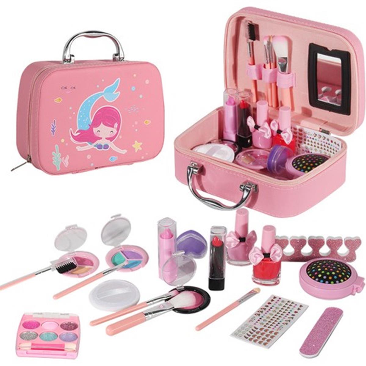 Love Home Lovehome Oyuncak Makyaj Çantası Seti - Pembe