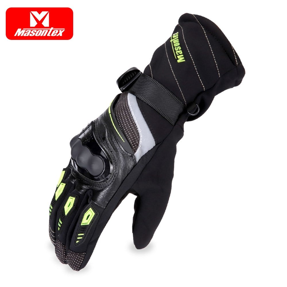Masontex su geçirmez motosiklet sürme eldivenleri