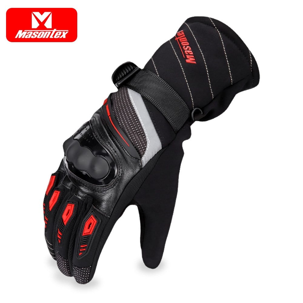 Masontex su geçirmez motosiklet sürme eldivenleri