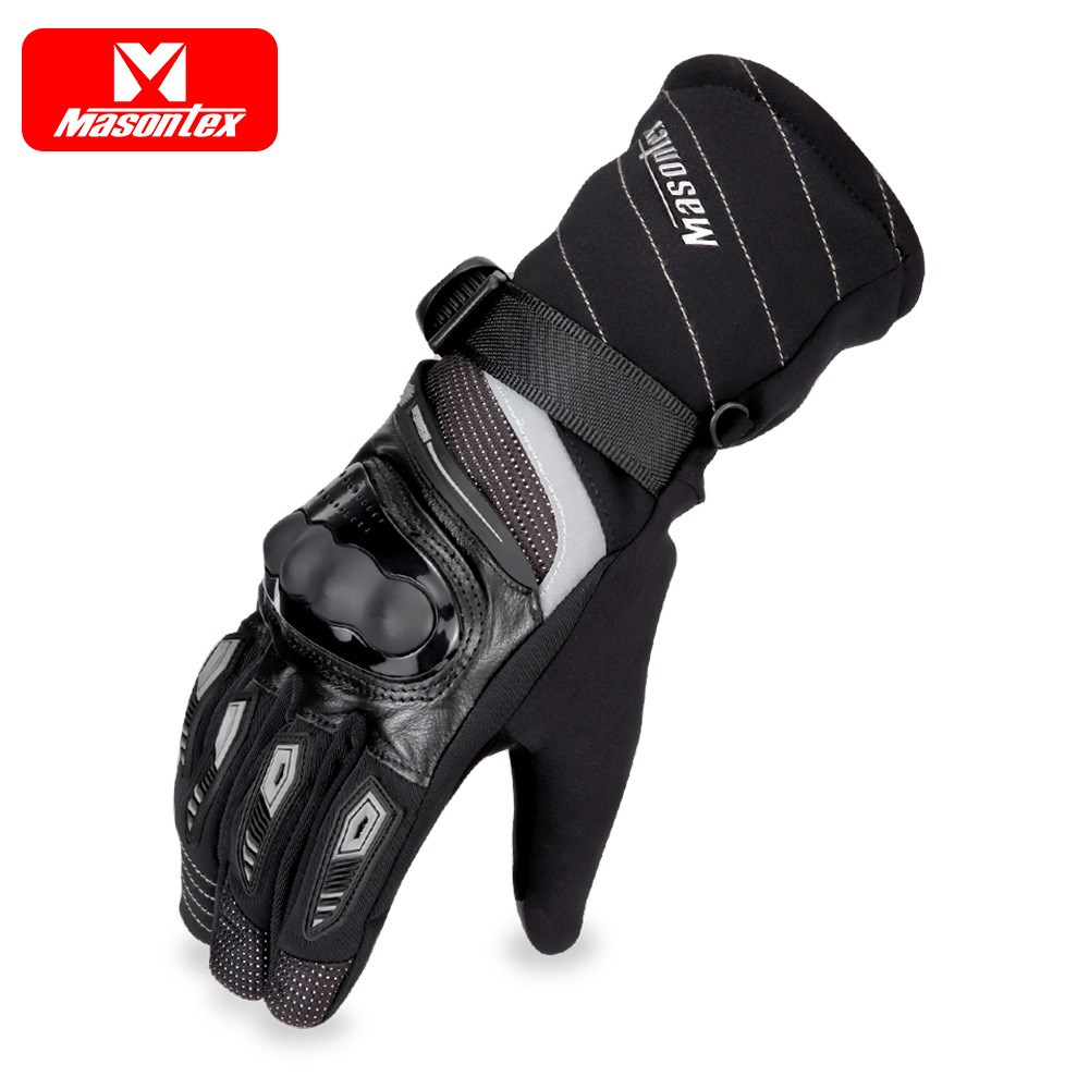 Masontex su geçirmez motosiklet sürme eldivenleri