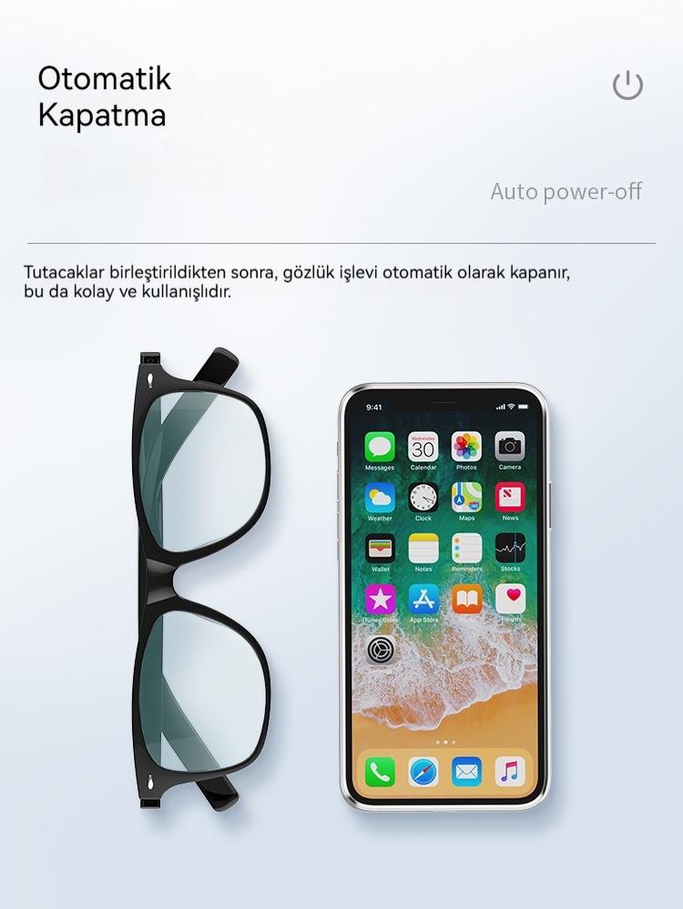 Multifonksiyonel Akıllı Dokunmatik Bluetooth Gözlük