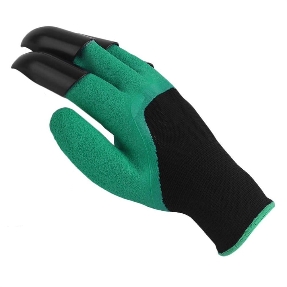 Nefes Alabilir Düz Renk Bahçe Ev Eldivenleri Kazma İçin Su Geçirmez Eldivenler